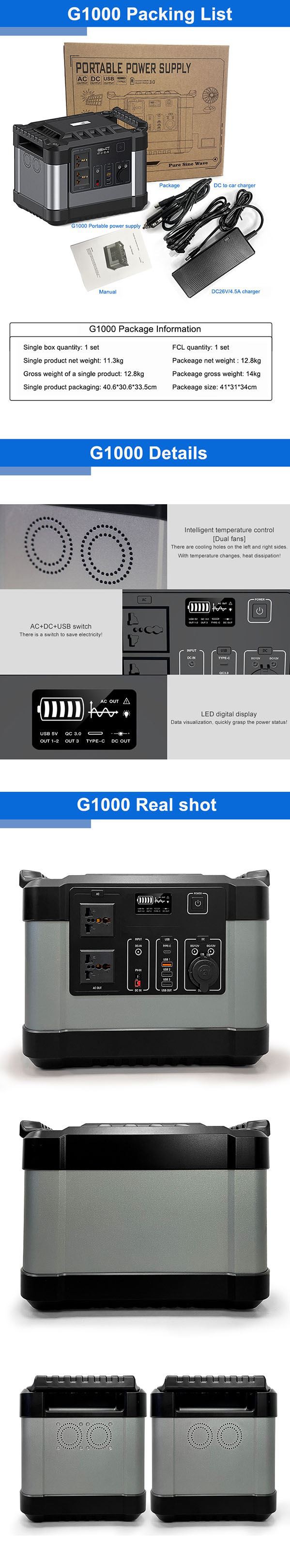 G1000 portable power station2 product-599-3234