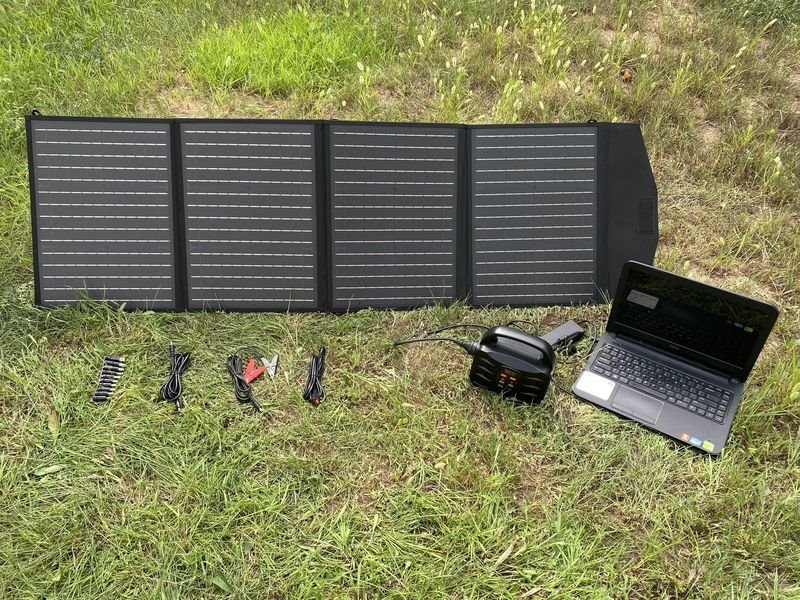 100W tragbares Solarpanel