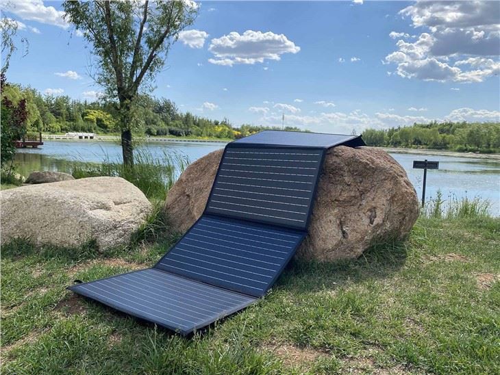 Camping verwenden tragbare Klapp -Solarpanel