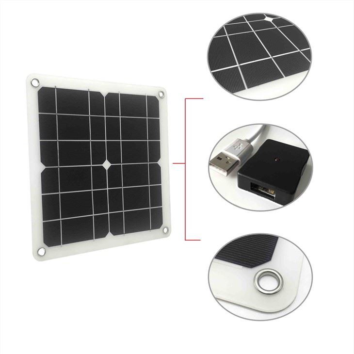 Solarpanel 5V USB -Mobiltelefonladung