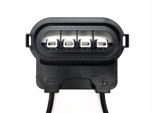 Sonnenanschlussbox 4 Klemme