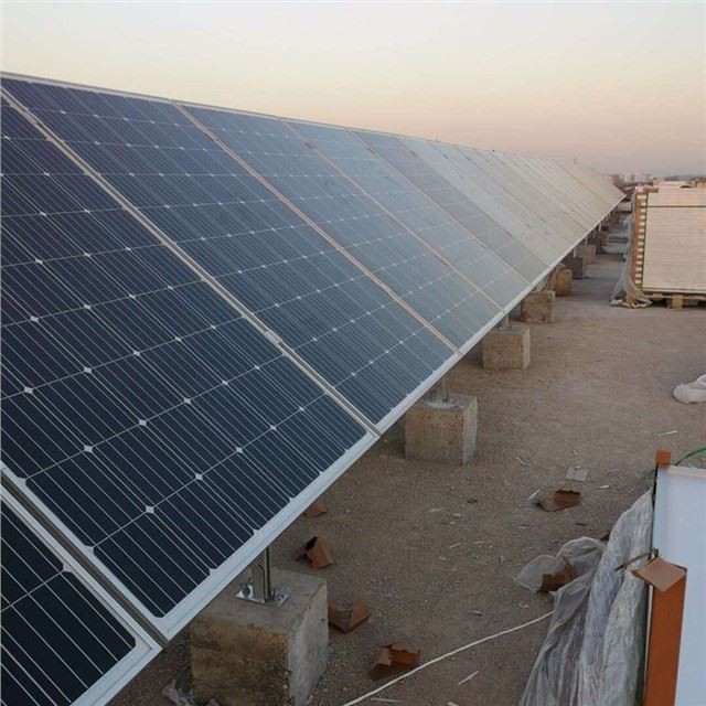 Dachhalterung der Solarpanel