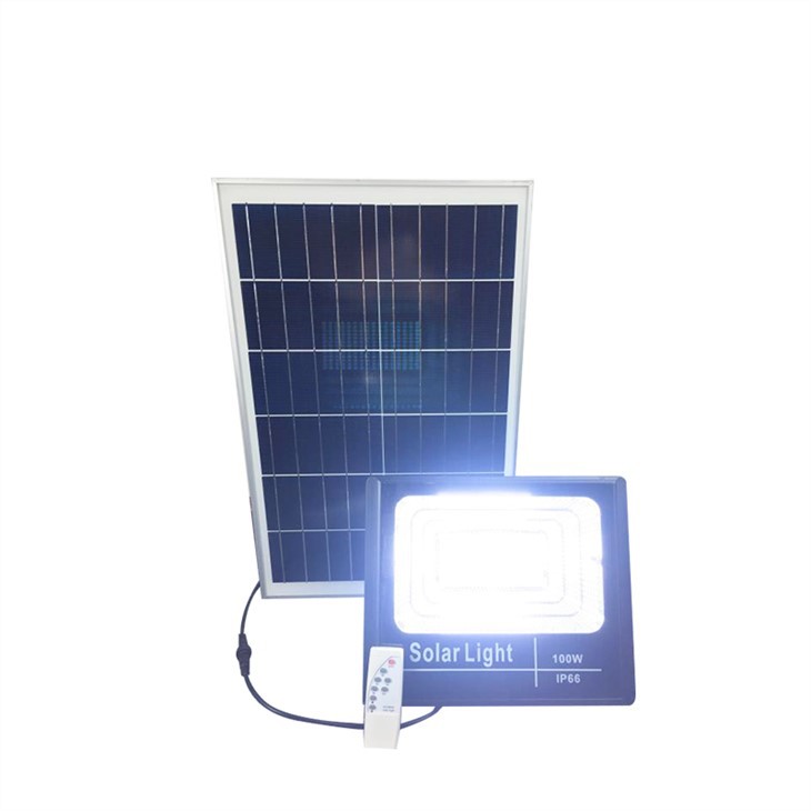 Solarflutlicht mit drahtloser Fernbedienung