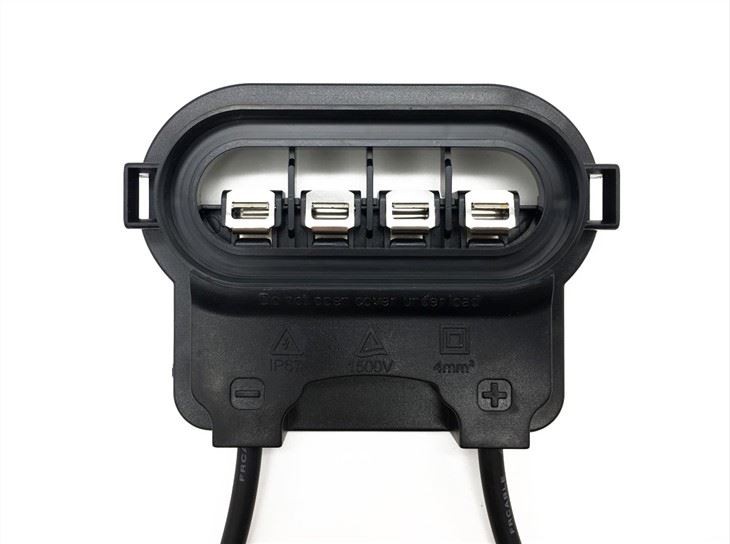 Sonnenanschlussbox 4 Klemme