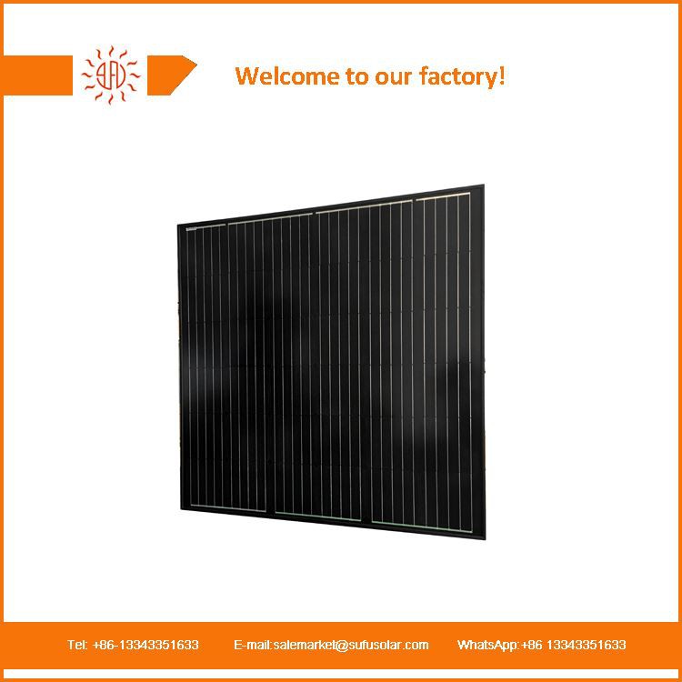 Solarmodule sind alle schwarz