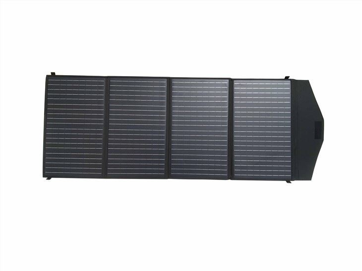 Solarmodule zum Campen falten