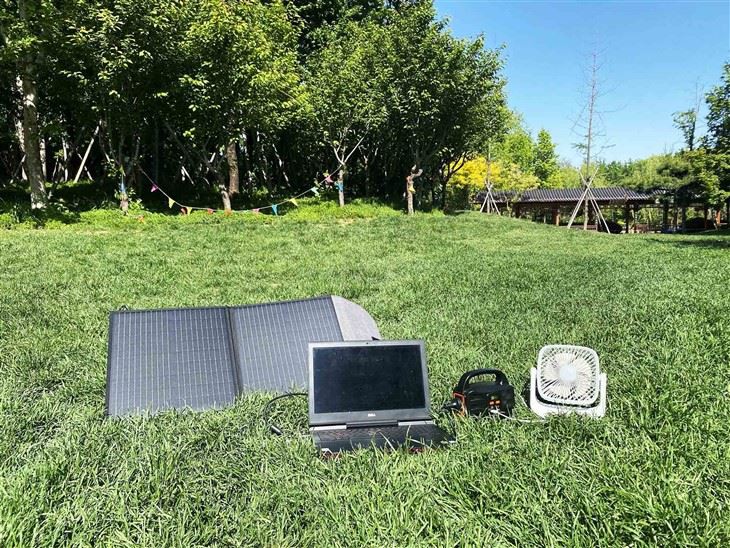 60W FALTING Solarpanel USB DC Ausgang