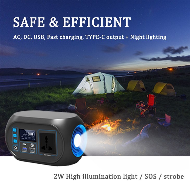 80W tragbares Kraftwerk