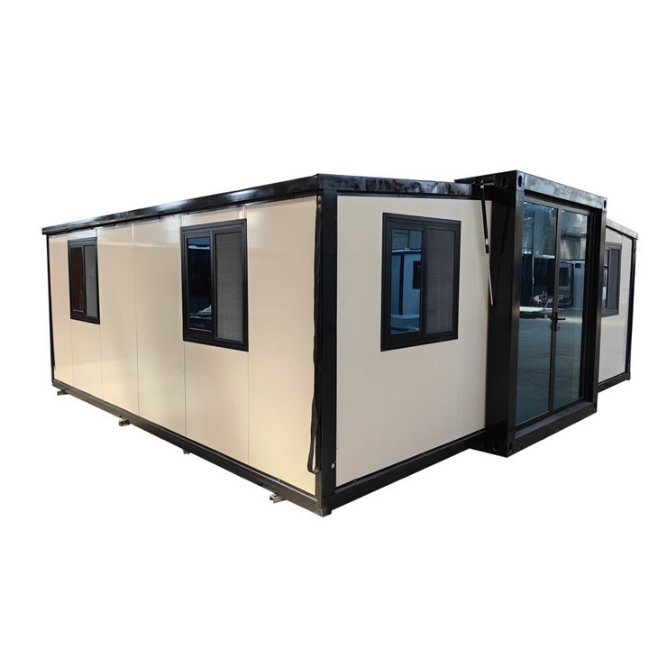 Doppelflügelklappbehälterhaus