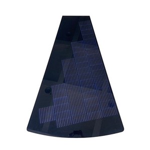 Benutzerdefinierte Sonnenkollektoren für unregelmäßige Lüfterform