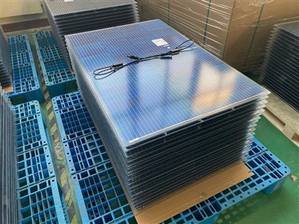 Doppelglas Solarpanel